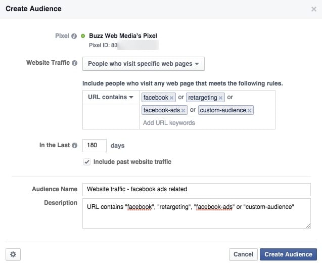 Create Facebook Custom Audience