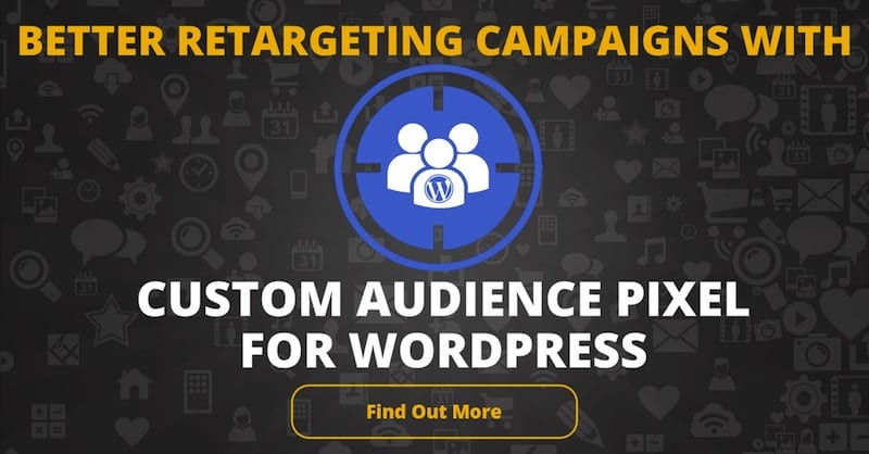 Custom Audience Pixel for WordPress