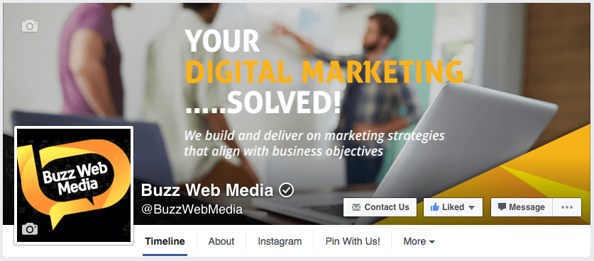 Grey Badge Example - Buzz Web Media